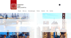 Desktop Screenshot of hcg-ev.de
